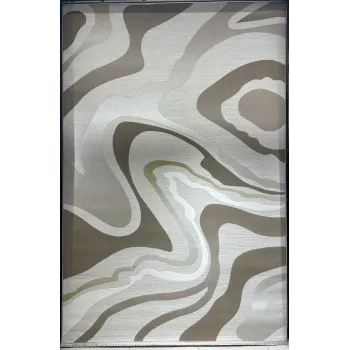 سجاد تركي المصممين لمسة HC35A كريم بني مقاس 250*350
