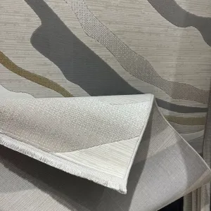 سجاد تركي المصممين لمسة HC35A كريم رصاصي مقاس 80*150 سجاد تركي المصممين لمسة HC35A كريم رصاصي مقاس 80*150