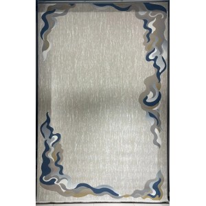 سجاد تركي المصممين لمسة HC36A كريم سماوي مقاس 250*350