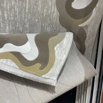 سجاد تركي المصممين لمسة HC36A كريم بني مقاس 250*350