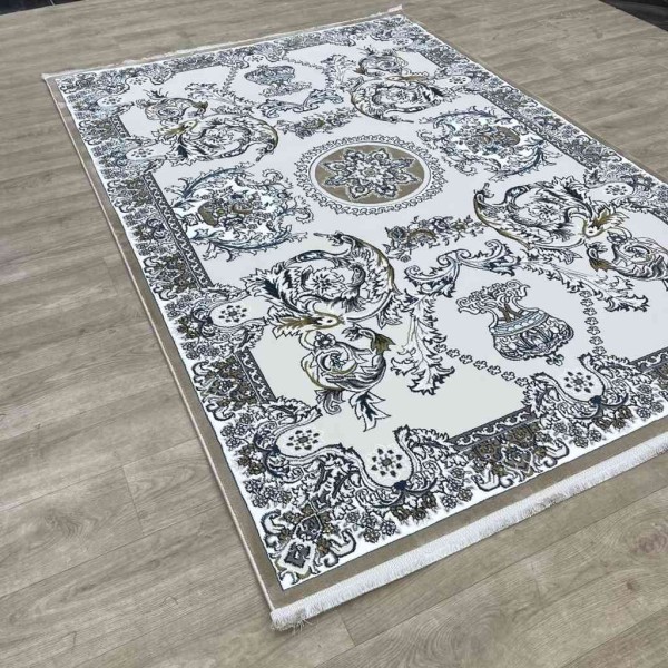 سجاد تركي مارسيليا NJ93A لون بيج بيج مقاس 250*350