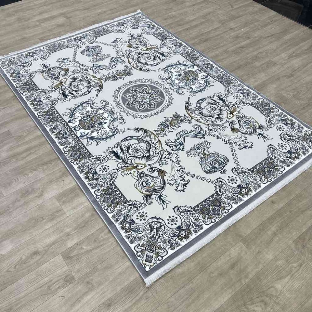 سجاد تركي مارسيليا NJ93A لون رصاصي مقاس 400*500 سجاد تركي مارسيليا NJ93A لون رصاصي مقاس 400*500