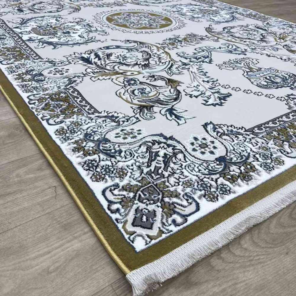 سجاد تركي مارسيليا NJ93A لون ذهبي مقاس 100*200 سجاد تركي مارسيليا NJ93A لون ذهبي مقاس 100*200