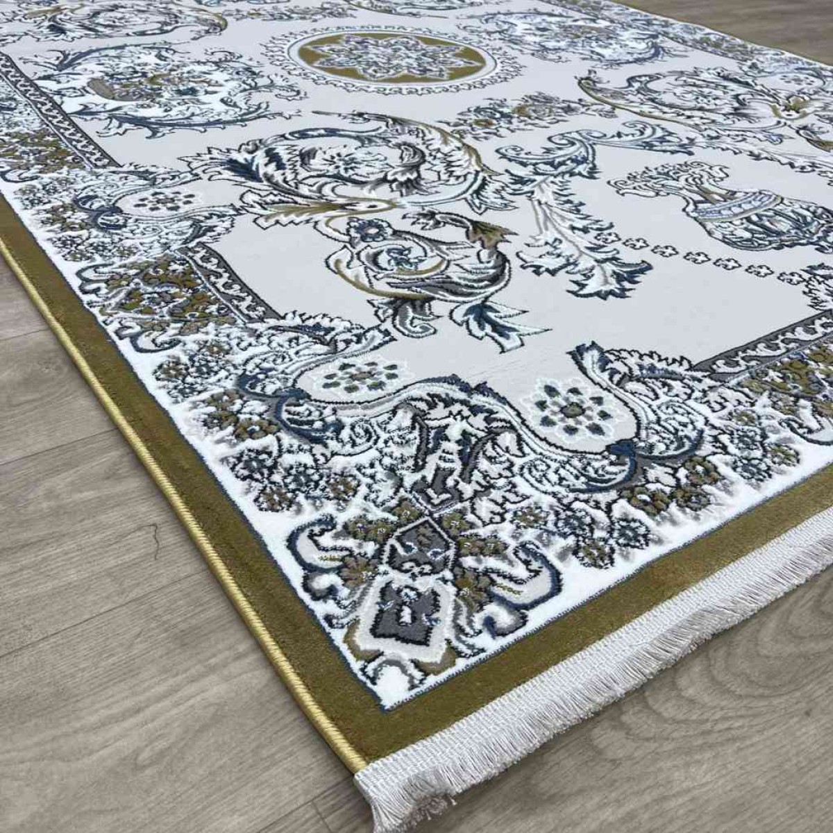 سجاد تركي مارسيليا NJ93A لون ذهبي مقاس 400*500 سجاد تركي مارسيليا NJ93A لون ذهبي مقاس 400*500