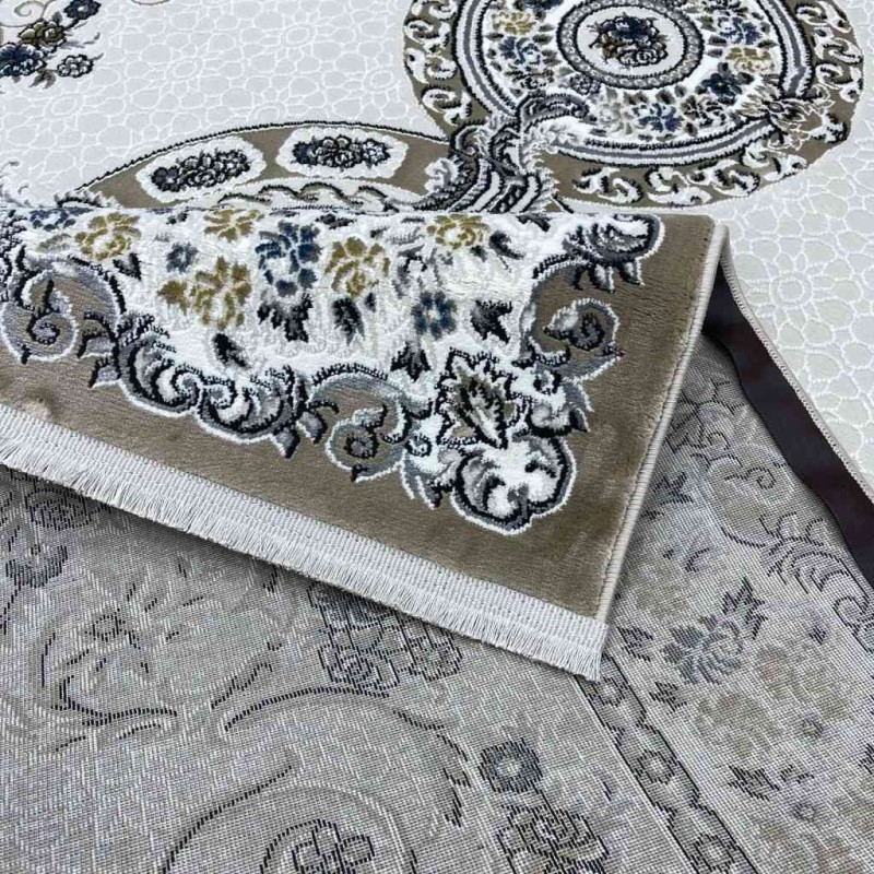 سجاد تركي مارسيليا NJ90A لون بيج بيج مقاس 250*350