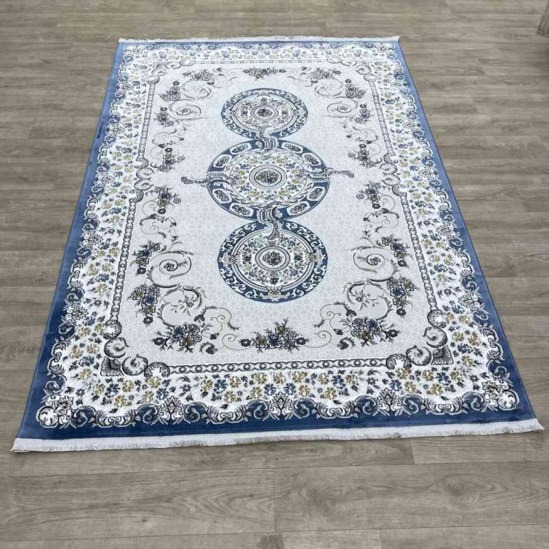 سجاد تركي مارسيليا NJ90A لون ازرق مقاس 300*400