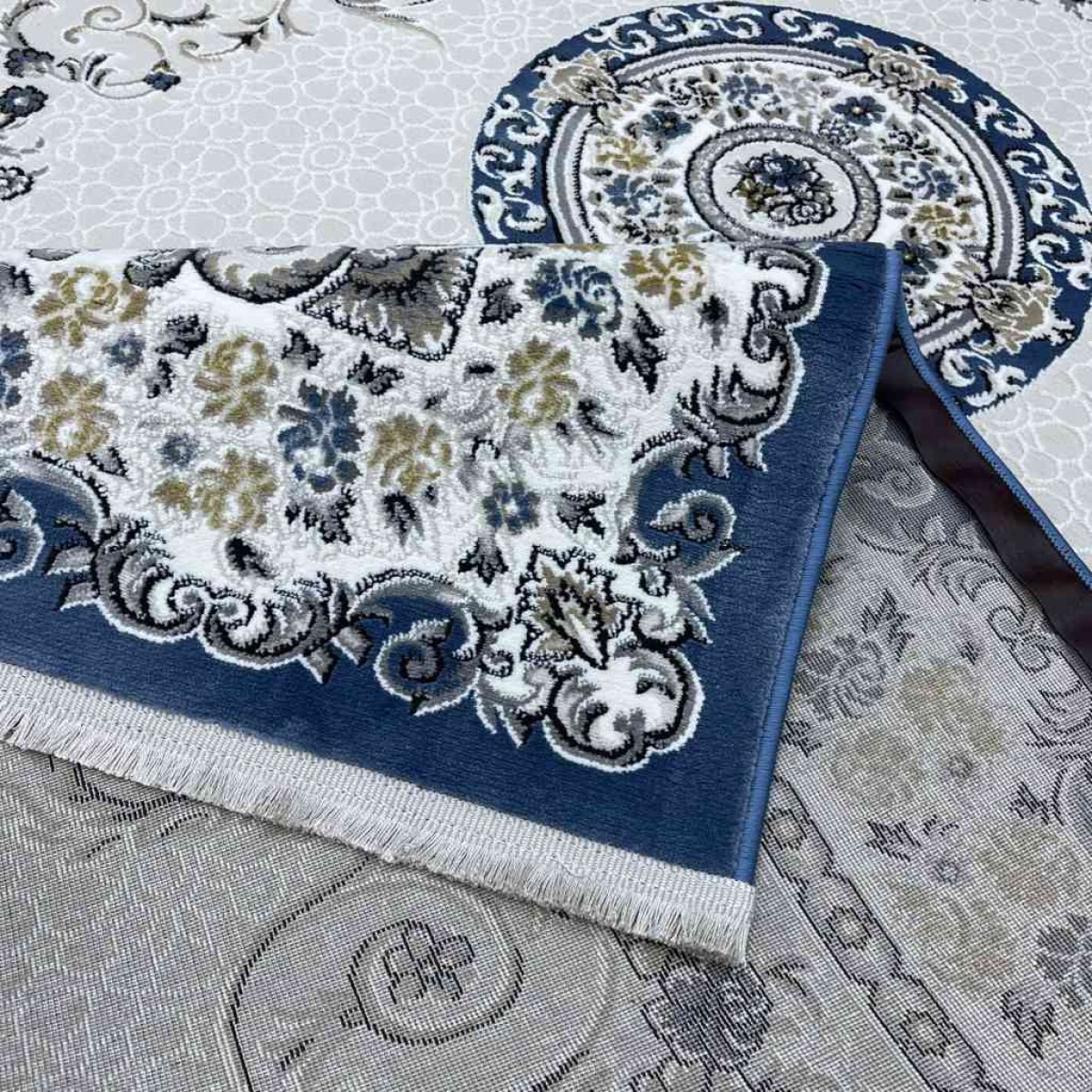 سجاد تركي مارسيليا NJ90A لون ازرق مقاس 250*350