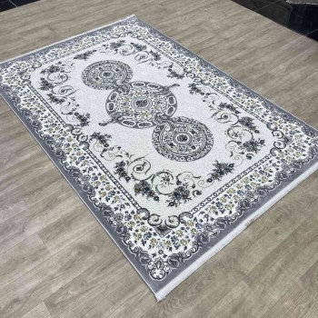 سجاد تركي مارسيليا NJ90A لون رصاصي مقاس 400*500