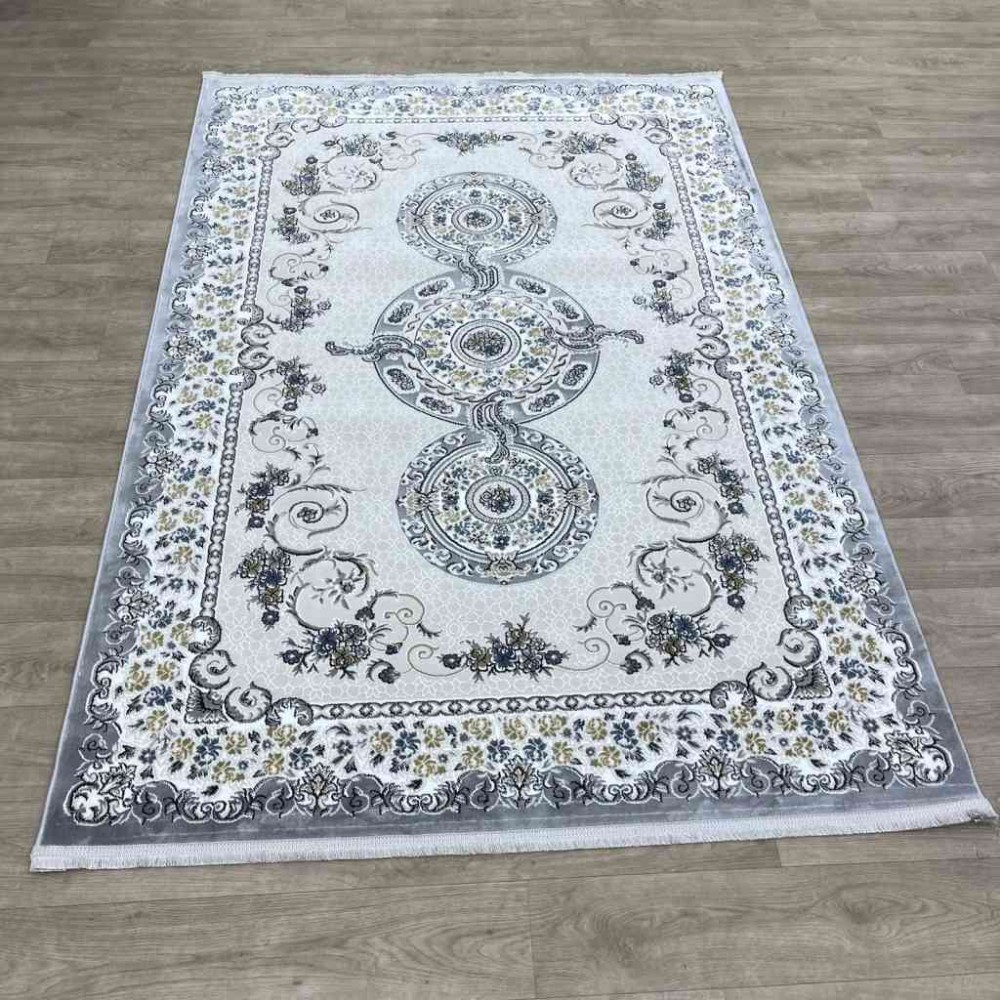 سجاد تركي مارسيليا NJ90A لون رصاصي مقاس 100*200 سجاد تركي مارسيليا NJ90A لون رصاصي مقاس 100*200