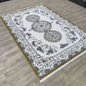 سجاد تركي مارسيليا NJ90A لون ذهبي مقاس 150*220 سجاد تركي مارسيليا NJ90A لون ذهبي مقاس 150*220