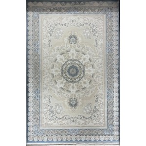 سجاد ميرال تركي كلاسيك EO06A كريم سماوي مقاس 300*400