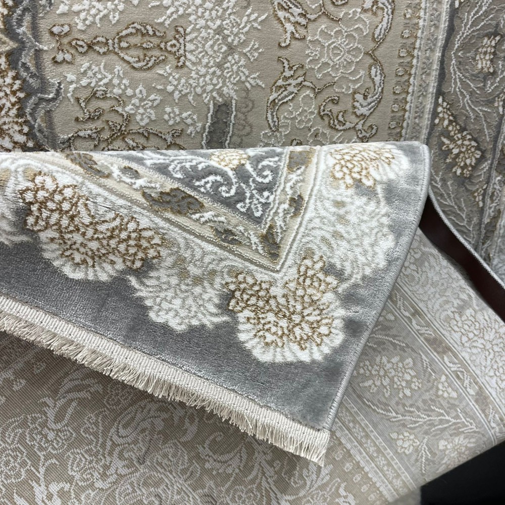 سجاد ميرال تركي كلاسيك EO06A كريم رصاصي غامق مقاس 500*600 سجاد ميرال تركي كلاسيك EO06A كريم رصاصي غامق مقاس 500*600