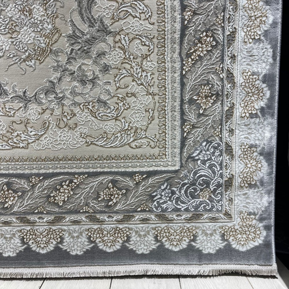 سجاد ميرال تركي كلاسيك EO06A كريم رصاصي غامق مقاس 500*600 سجاد ميرال تركي كلاسيك EO06A كريم رصاصي غامق مقاس 500*600