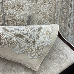 سجاد ميرال تركي كلاسيك EO06A كريم مقاس 500*600