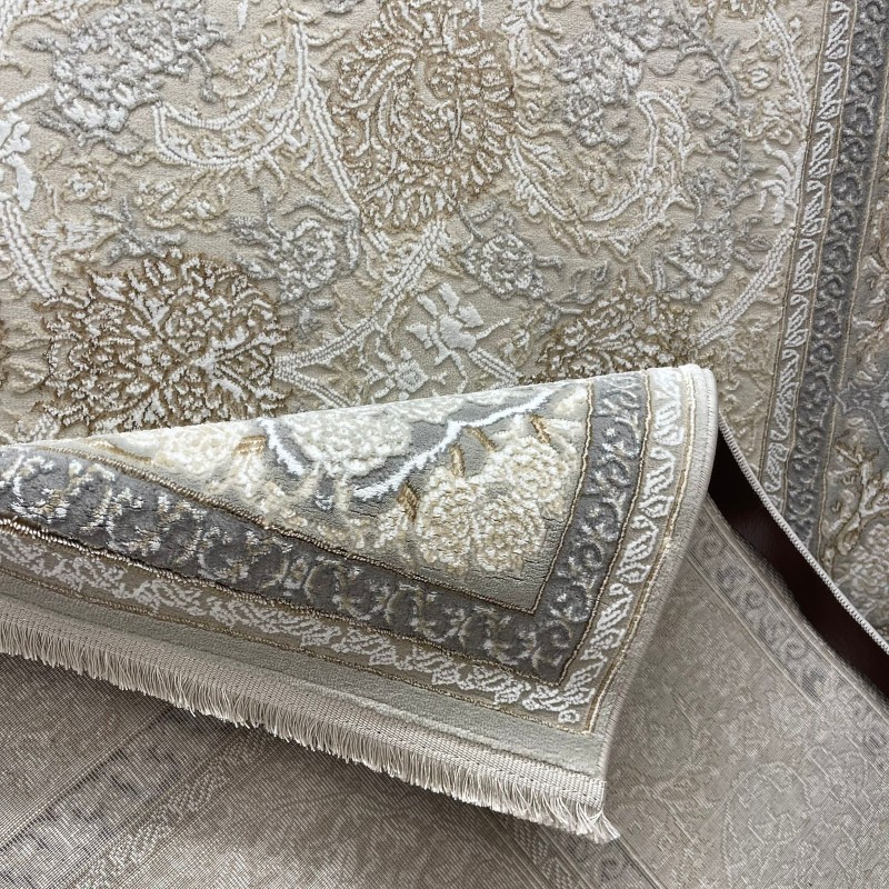 سجاد ميرال تركي كلاسيك EO15A كريم مقاس 150*230