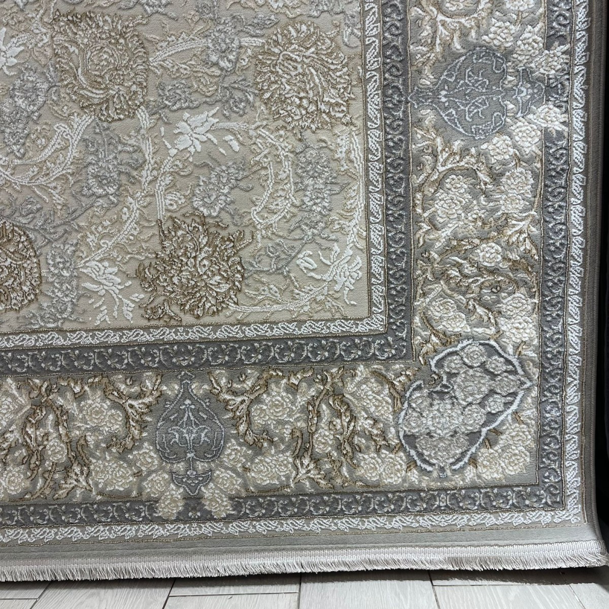 سجاد ميرال تركي كلاسيك EO15A كريم مقاس 150*230
