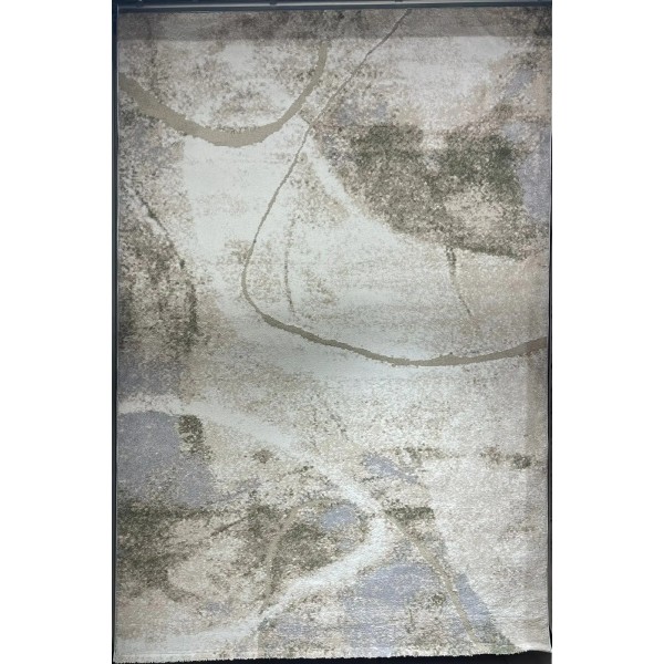 سجاد اوبرا تركي HD24A ابيض اخضر مقاس 250*350