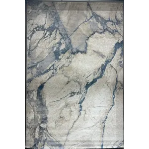 سجاد اوبرا تركي HD33A ابيض سماوي مقاس 50*80