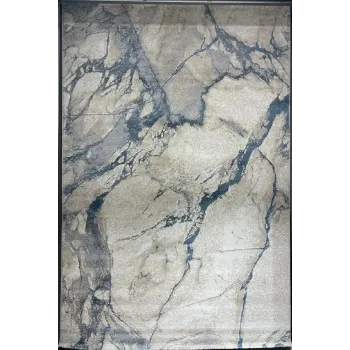سجاد اوبرا تركي HD33A ابيض سماوي مقاس 100*300