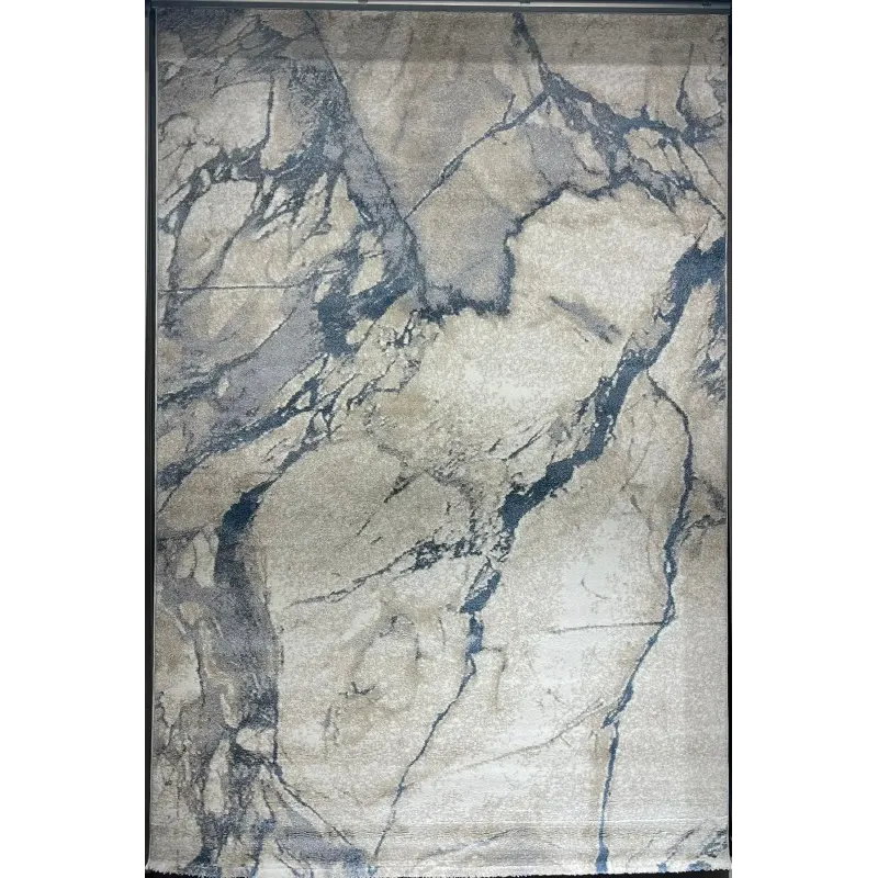 سجاد اوبرا تركي HD33A ابيض سماوي مقاس 50*80