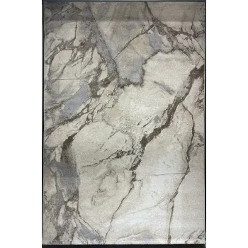 سجاد اوبرا تركي HD33A ابيض فيزون غامق مقاس 250*350