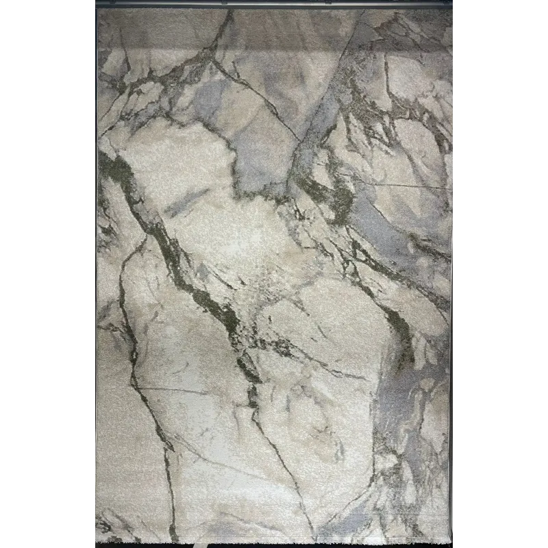 سجاد اوبرا تركي HD33A ابيض اخضر مقاس 250*350 - سجاد مودرن