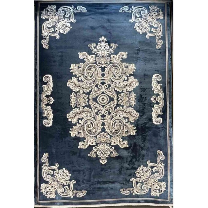 سجاد تركي باريس 32126A سماوي مقاس 50*80