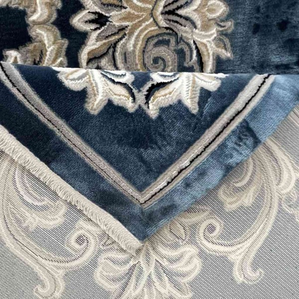 سجاد تركي باريس 32126A سماوي مقاس 300*400