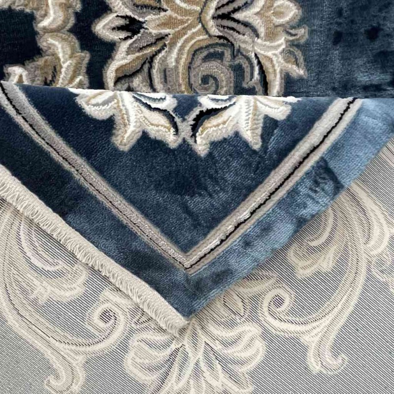 سجاد تركي باريس 32126A سماوي مقاس 250*350