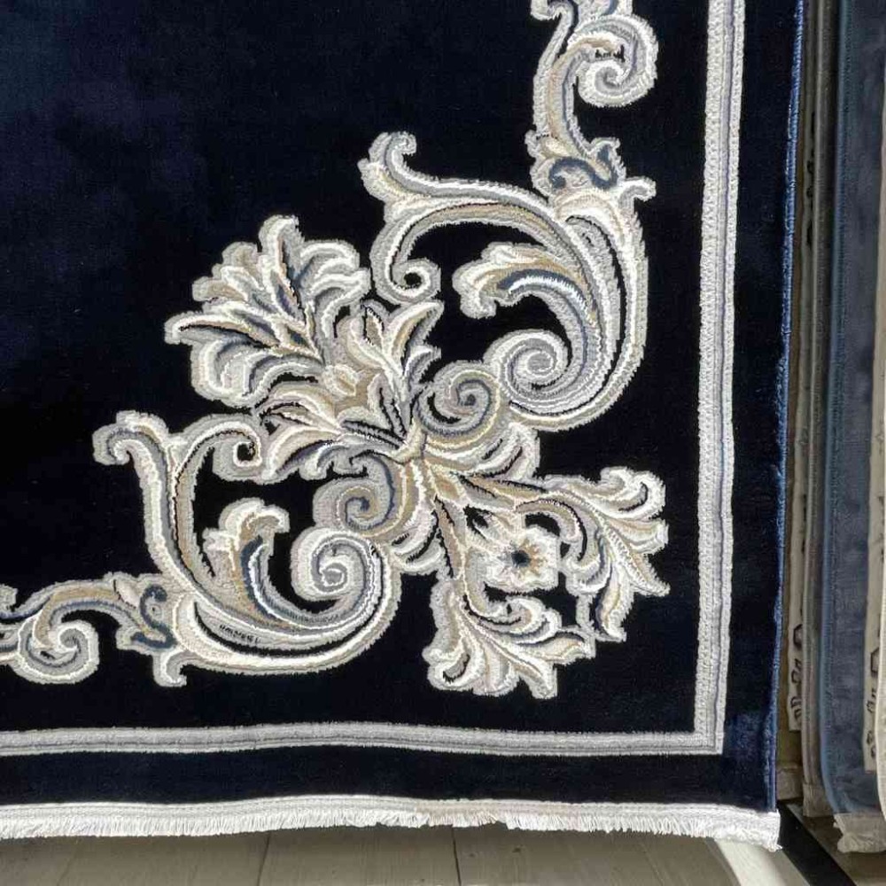 سجاد تركي باريس 32126A كحلي مقاس 50*80