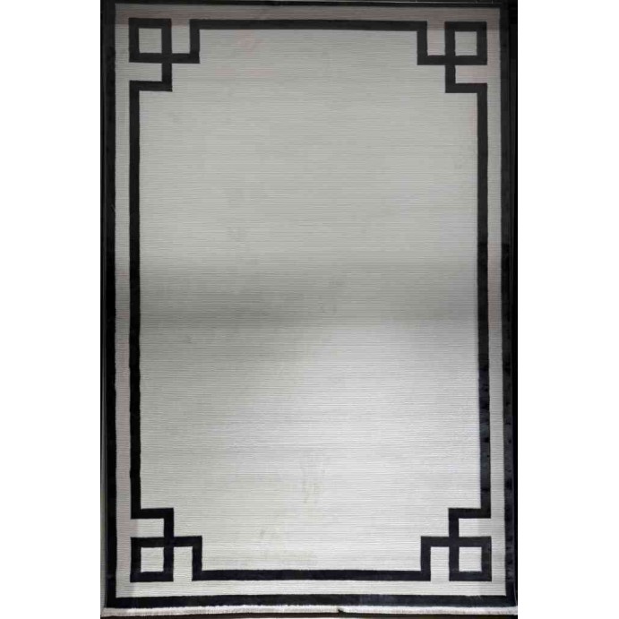 سجاد تركي برواز مودرن 43 ابيض اسود مقاس 50*80 سجاد تركي برواز مودرن 43 ابيض اسود مقاس 50*80