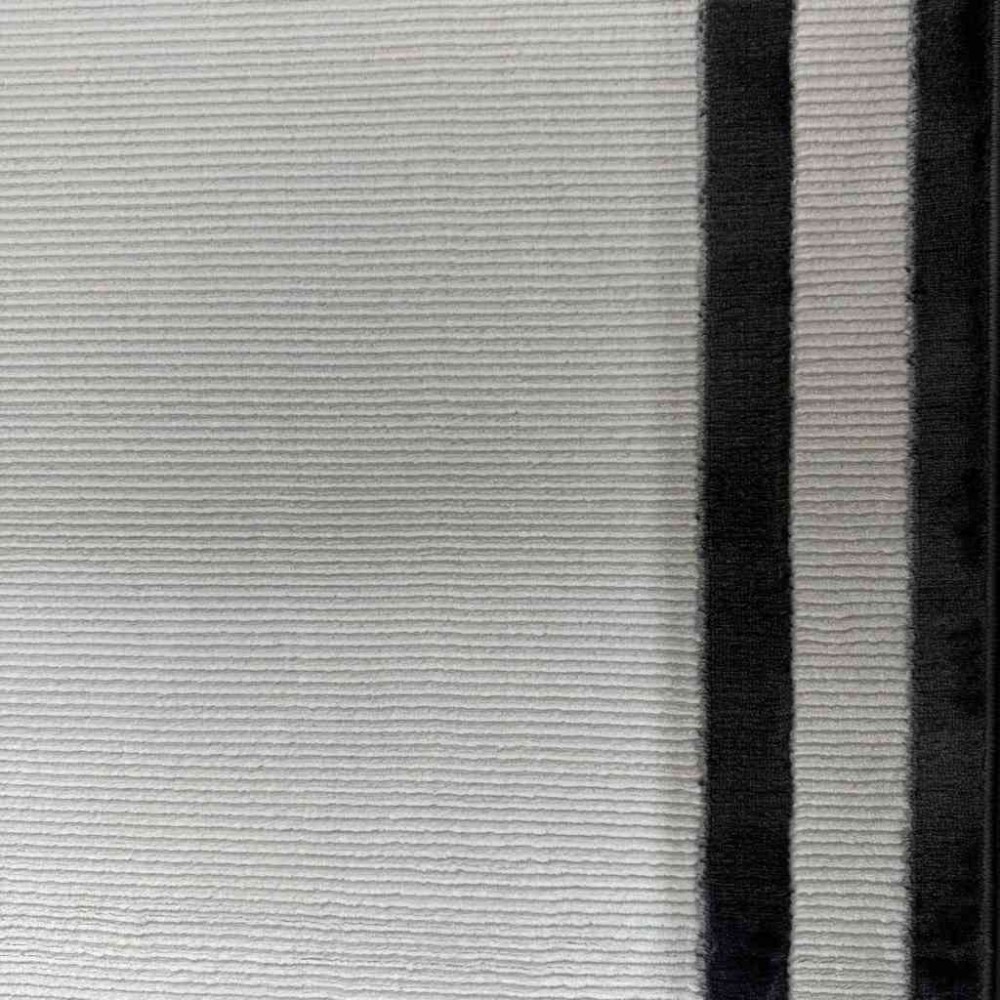 سجاد تركي برواز مودرن 43 ابيض اسود مقاس 50*80