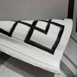 سجاد تركي برواز مودرن 81 ابيض اسود مقاس 300*400 سجاد تركي برواز مودرن 81 ابيض اسود مقاس 300*400