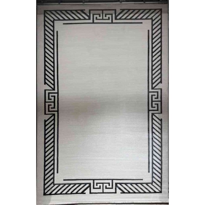 سجاد تركي برواز مودرن 83 ابيض اسود مقاس 50*80 سجاد تركي برواز مودرن 83 ابيض اسود مقاس 50*80