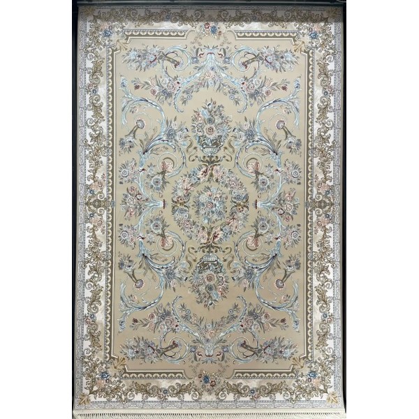 سجاد ايراني سيلا 90148 بيج مقاس 300*300