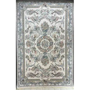 سجاد ايراني سيلا 100166 كريم مقاس 250*350