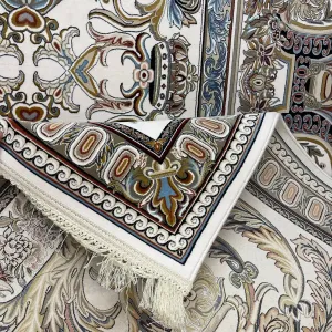 سجاد ايراني سيلا 90145 كريم فاتح مقاس 400*800 سجاد ايراني سيلا 90145 كريم فاتح مقاس 400*800