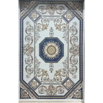 سجاد ايراني سيلا 100124 بيج فاتح مقاس 250*350