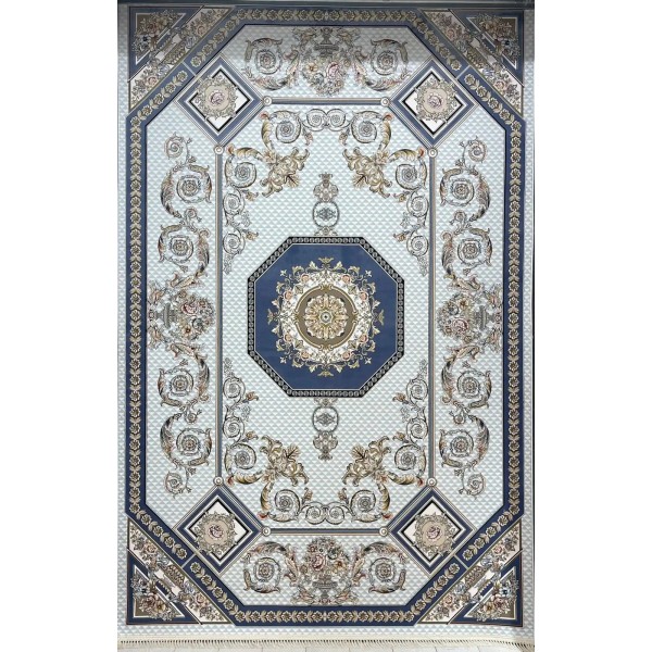 سجاد ايراني سيلا 100124 بيج فاتح مقاس 300*300