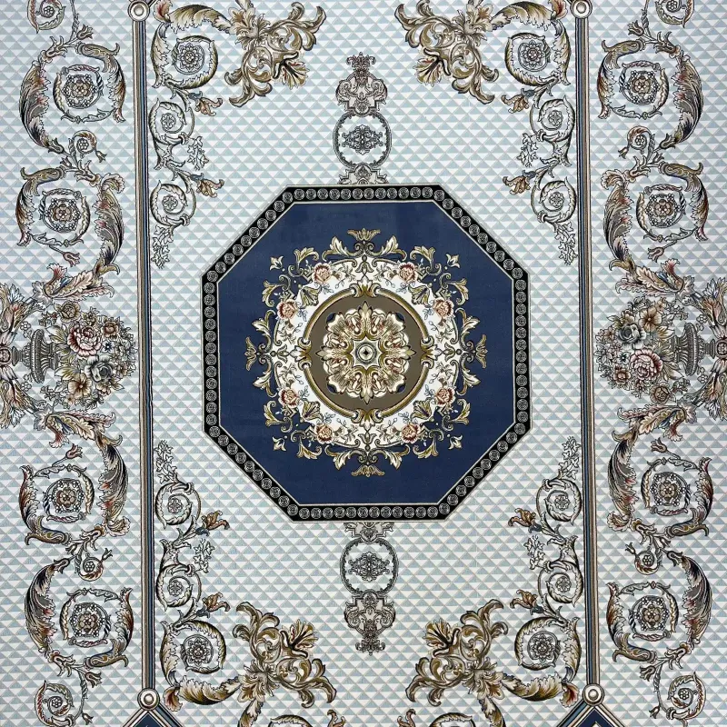 سجاد ايراني سيلا 100124 بيج فاتح مقاس 250*350