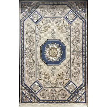 سجاد ايراني سيلا 100120 بيج فاتح مقاس 250*350