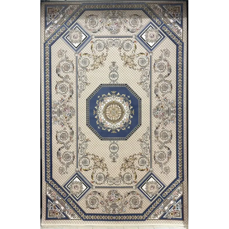 سجاد ايراني سيلا 100120 بيج فاتح مقاس 300*400