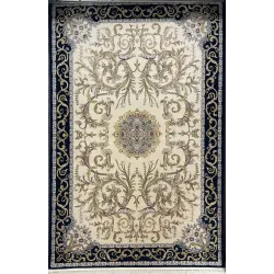 سجاد ايراني سيلا 100159 كحلي مقاس 200*200