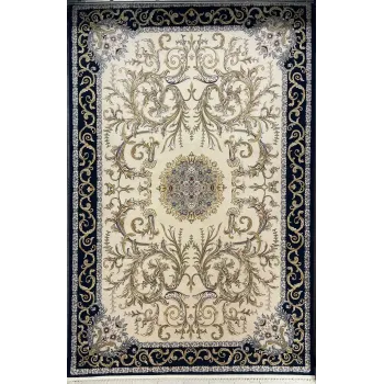 سجاد ايراني سيلا 100159 كحلي مقاس 250*350