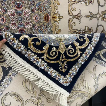 سجاد ايراني سيلا 100159 كحلي مقاس 250*350