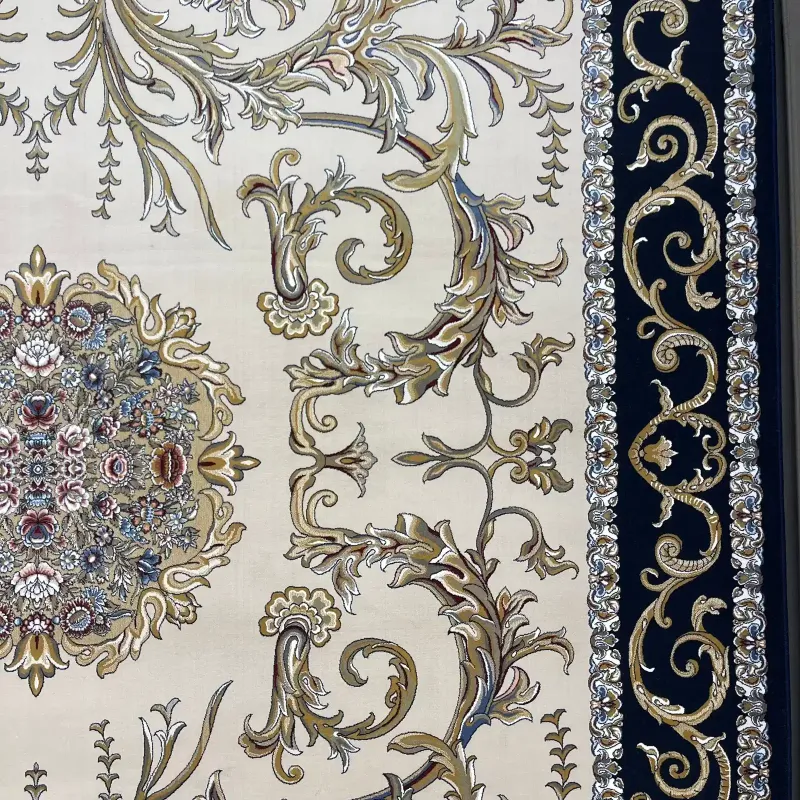 سجاد ايراني سيلا 100159 كحلي مقاس 250*350