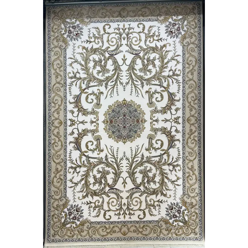 سجاد ايراني سيلا 100161 كريم مقاس 400*800