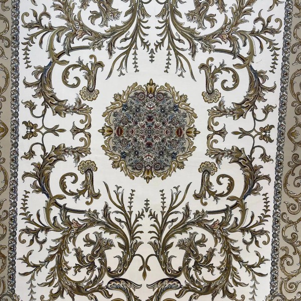 سجاد ايراني سيلا 100161 كريم مقاس 300*300