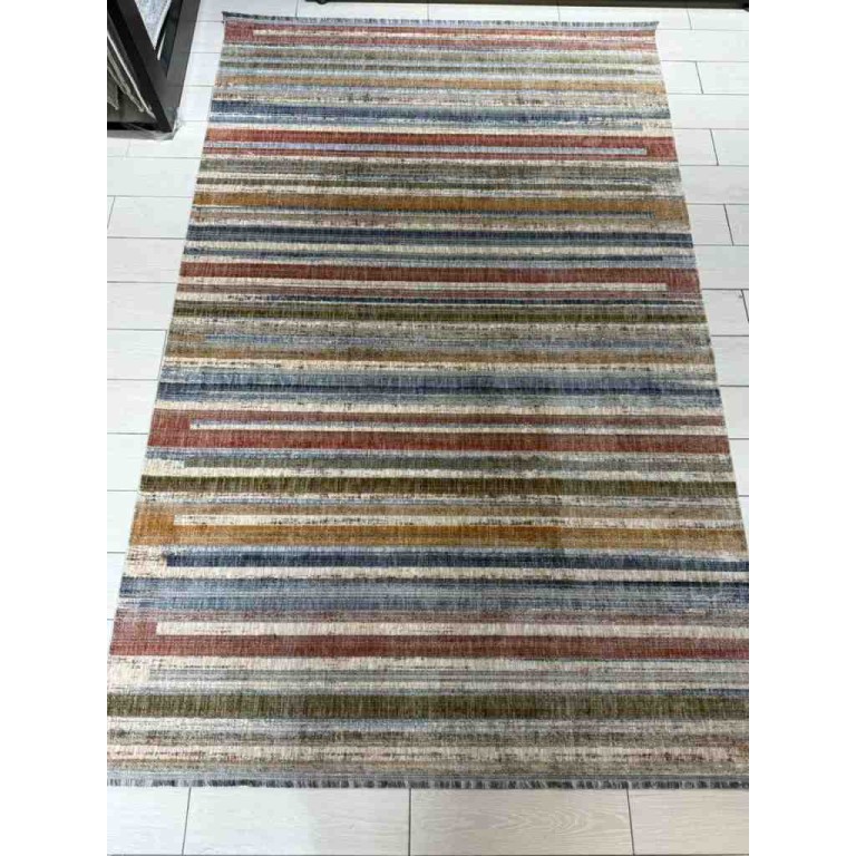 سجاد بوهيمي تركي تكنو KO38B بيج مولتي مقاس 100*300