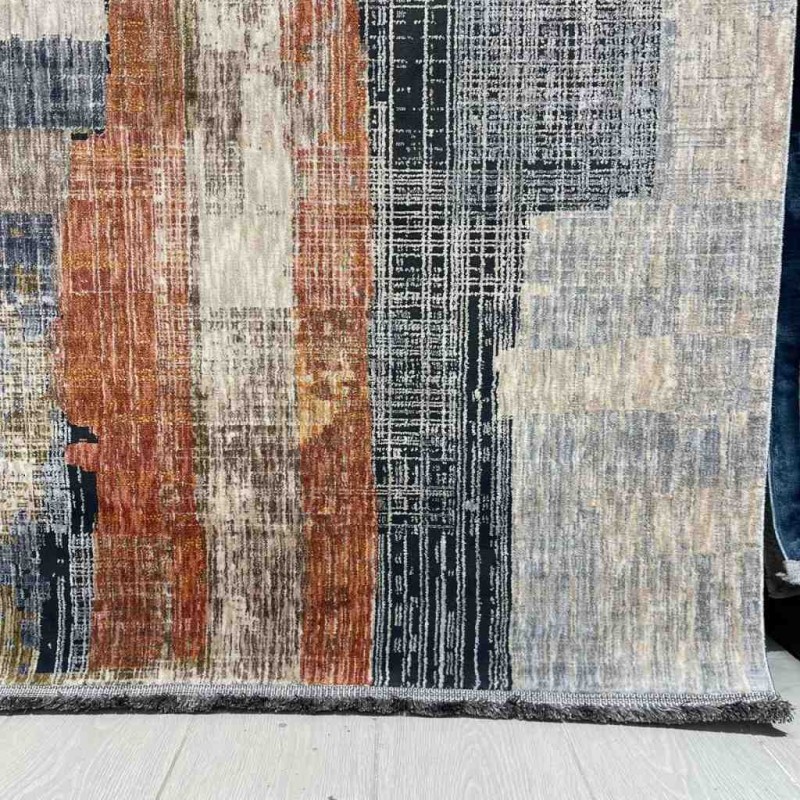 سجاد بوهيمي تركي تكنو KO53A بيج مولتي مقاس 250*350
